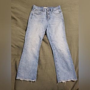 Madewell Cali Demi Boot Jeans 28